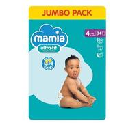 Mamia Size 4 Nappies 84 Per Pack - (Pack of 6)