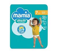 Mamia Size 7 Nappies 22 Per Pack - (Pack of 6)