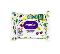 Mamia Toddler Toilet Wipes, Sensitive, Fragrance Free, Flush-able 3 Pack