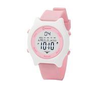 Mamiddle 30M Waterproof Children's Digital Watch with Alarm, Chiem, Stopwatch, Calendar, Backlight for Ages 3-15 Years, pink