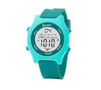 Mamiddle 30M Waterproof Children's Digital Watch with Alarm, Chiem, Stopwatch, Calendar, Backlight for Ages 3-15 Years, green