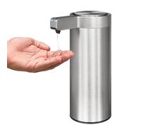 Mamiddle Automatic Soap Dispenser Stainless Steel with Sensor Infrared Motion Sensor for Kitchen and Bathroom (Silver)