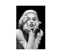 Mamie Van Doren Poster Canvas Poster Bedroom Decor Landscape Office Room Decor Gift 12x18inch(30x45cm)
