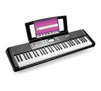 MAMIZO 61 Key Keyboard Piano, Full Size Portable Digital Piano with 300 Sounds, Speakers, LCD, USB MIDI, Music Stand, Headphone Jack, Electric Piano for Beginners Kids Adults