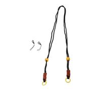 MAMJENNI Braided Camera Neck Shoulder Strap Polyester Fiber 120cm Universal Woven Camera Round Rope for Instant Camera DSLR Camera (Black)