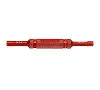 MAMJENNI, Disassembly Sleeve for RC Maintenance Tools, 5.0mm 5.5mm Aluminium Alloy Disassembly Sleeve, for M3 Nut M2 Nut, Easy Removal, Durable Construction, Professional (Red)
