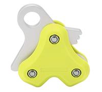 MAMJENNI Diving Rope Retriever, Aluminum Alloy Underwater Retrieval Tool for Scuba Diving with Ergonomic Grip, 250kg Load Capacity, One-Hand Operation, Small and Portable for Free (Yellow)