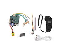 MAMJENNI Electric Scooter Controller, Single Drive Design, for Performance Stability, Over Current Protection, Remote Control Support, Clear Data Display, Speed Regulation