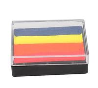 MAMJENNI Face Body Paint, Split Cake for Professional Artists, Water Based, Fast Drying, Vibrant Colors, 4 Color Palette, Safe for Kids and Adults, Cosmetic Grade (24)