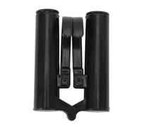 MAMJENNI Foldable Clothes Hanger, for Travel, Quick Drying, Lightweight, Multifunctional, Non Slip, Compact Design, Car Use, Portable Garment Organizer (Black)