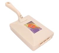 MAMJENNI for Carpet Cleaner Brush, Double Roller, Handheld Sweeper for Multiple Surfaces, Efficiently Picks Up Dirt, Pet Hair, Crumbs, Made of Durable PP Material