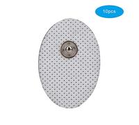 MAMJENNI Reusable Non-Woven Fabric Electrode Pads, Self-Adhesive, Elliptical Shape, Medium Frequency, for Various Machines, Long Service Time, Bio-Compatible, Dry Res