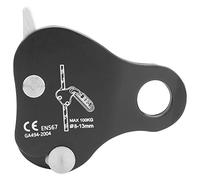 MAMJENNI Rock Climbing Descender Rappel Device for Outdoor, Professional Belay Tool with Auto-Lock, Lightweight 7075 Aluminum Alloy, Circular Hanging Point, Portable for Caving Sur