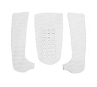 MAMJENNI Surfboard Traction Pads, for Various Boards, EVA Material, Enhanced Grip, Cuttable Design, for Multiple Water Sports, Improved Surfing Experience (White)