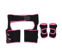 MAMJENNI Waist Trainer for Women, SBR Fabric with Hook and Loop Design, Adjustable Tummy Trimmer for Body Shaping, Thigh Slimmer and Butt Lifting, 3-in-1 Home Fitness Wear (L/XL)
