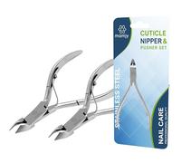 Mamjy Cuticle Cutter, Stainless Steel Nail Cuticle Remover for Dead Skin and Nail Care, Cuticle Nipper and Professional Manicure Tool (Pack of 2)