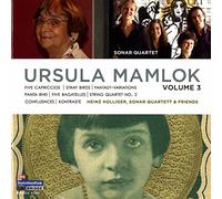 Mamlok - Mamlok: Music Of Ursula Mamlok Vol. 3