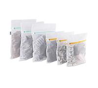 Mamlyn Mesh Laundry Bag for Delicates, Wash Bag for Underwear and Lingerie, Makeup Organizer Bag (3 Medium, 3 Small)