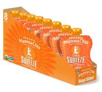 Mamma Chia Squeeze Organic Vitality Snack, Mango Coconut, 3.5 Ounce, 8 Count
