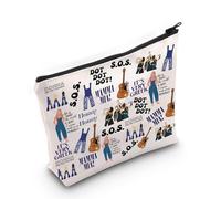 Mamma Cosmetic Bag Mamma Musical Fans Gift Mamma Musical Theatre Gift Mamma Merch (DOT Bag)