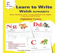 Mamma Margaret Learn to Write Welsh ALPHABETS: Welsh Alphabets Letter Tracing Mamma Margaret Multicolor