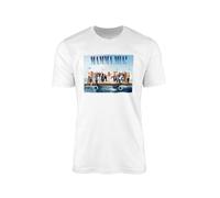 Mamma Mia Here We Go Again T-Shirt - Movie Film Theatre Musical Romantic Comedy Fan Inspired Pop Supergroup Song Graphic Photo Top Tee Gift Present Clothing (White Prime, 3-4 Years)