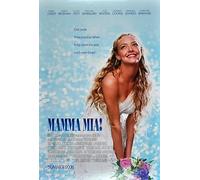 "MAMMA MIA!" - Meryl Streep Colin Firth Classic 2008 Movie Poster - Poster Size : A3