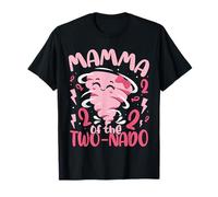 Mamma of The Two-nado Tornado Themed 2nd Birthday Party Kids T-Shirt