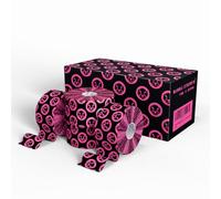 Mammal Strength Thumb Tape 5M / 10M Rolls - Super Sticky & Stretchy Weightlifting Tape for Cross Fit, Olympic Lifting - Flexible & Easily Tearable Hook Grip Tape (2.0 Black/Pink, 10 Metre)