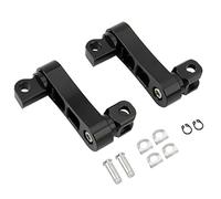mammals Motorcycle Adjustable Passenger Footpegs Highway Pegs Male Mount Foot Clamp Support Extensions Bracket B