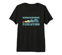 Mammasaurus Evolution Caring in The Cretaceous Period Premium T-Shirt