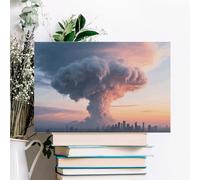 Mammatus Cloud Formation Wall Decor For Living Room Large Canvas Wall Art For Bedroom Modern Office Pictures Wall Artwork Landscape Paintings Canvas Art Prints Home Decorations 24x16inch(60x40cm)