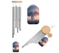 Mammatus Cloud Formation Wind Chimes for Outside Memorial Tuned Outdoor Windchimes Large Garden Decor Wind Chime with Melodious Sound for Mom Dad Grandma Home Garden Patio Decor