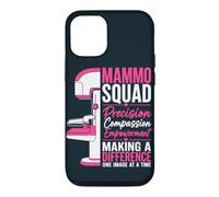 Mammo Tech Breast Cancer Awareness Radiology Case for iPhone 12/12 Pro