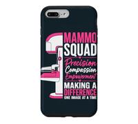 Mammo Tech Breast Cancer Awareness Radiology Case for iPhone 7 Plus/8 Plus