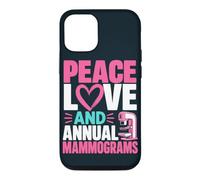 Mammo Tech Prevention Breast Cancer Awareness Case for iPhone 12/12 Pro