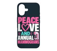 Mammo Tech Prevention Breast Cancer Awareness Case for iPhone 17