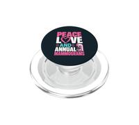 Mammo Tech Prevention Breast Cancer Awareness PopSockets PopGrip for MagSafe