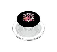 Mammograms Save Lives Breast Cancer Awareness PopSockets PopGrip for MagSafe