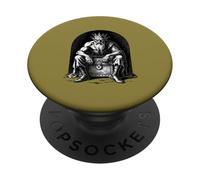 Mammon Crowned in Contradiction PopSockets Adhesive PopGrip