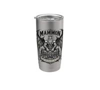 Mammon Guard the Vault. Rule the Legend Stainless Steel Insulated Tumbler