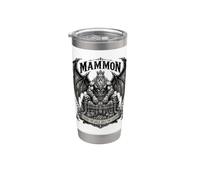 Mammon Guard the Vault. Rule the Legend Stainless Steel Insulated Tumbler