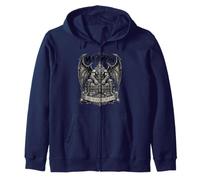 Mammon Guard the Vault. Rule the Legend Zip Hoodie