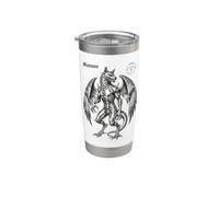 Mammon Infernal Fortune Unleashed Stainless Steel Insulated Tumbler