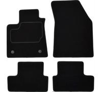 MAMMOOTH Floor mat set A041 RNT376 PRM 01 Textile Front and Rear 4 black RENAULT: Megane 4