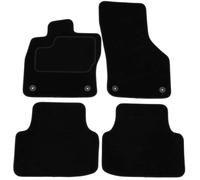 MAMMOOTH Floor mat set A041 SKO86 PRM 01 Textile Front and Rear 4 black Tailored