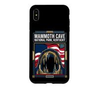 Mammoth Cave Kentucky Flag Caverns National Park Retro Art Case for iPhone XS Max