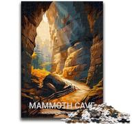 Mammoth Cave National Park Adult Jigsaws 1000 Piece, Art Interesting Stress Reduction Wishlist with Santa Claus for Age 14 1000pcs(50x75cm)