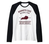 Mammoth Cave National Park Kentucky Est 1941 Raglan Baseball Tee