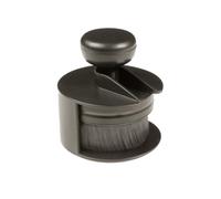 Mammoth Detailing Tyre Stamp Brush, Ultra soft brush for detailing, tyre dressings, non scratch synthetic bristles, includes cover with lock.